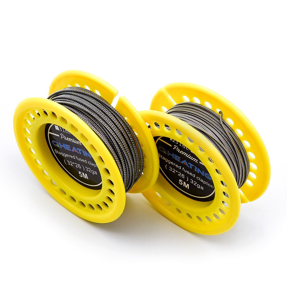 Staggered Fused Clapton Wire
