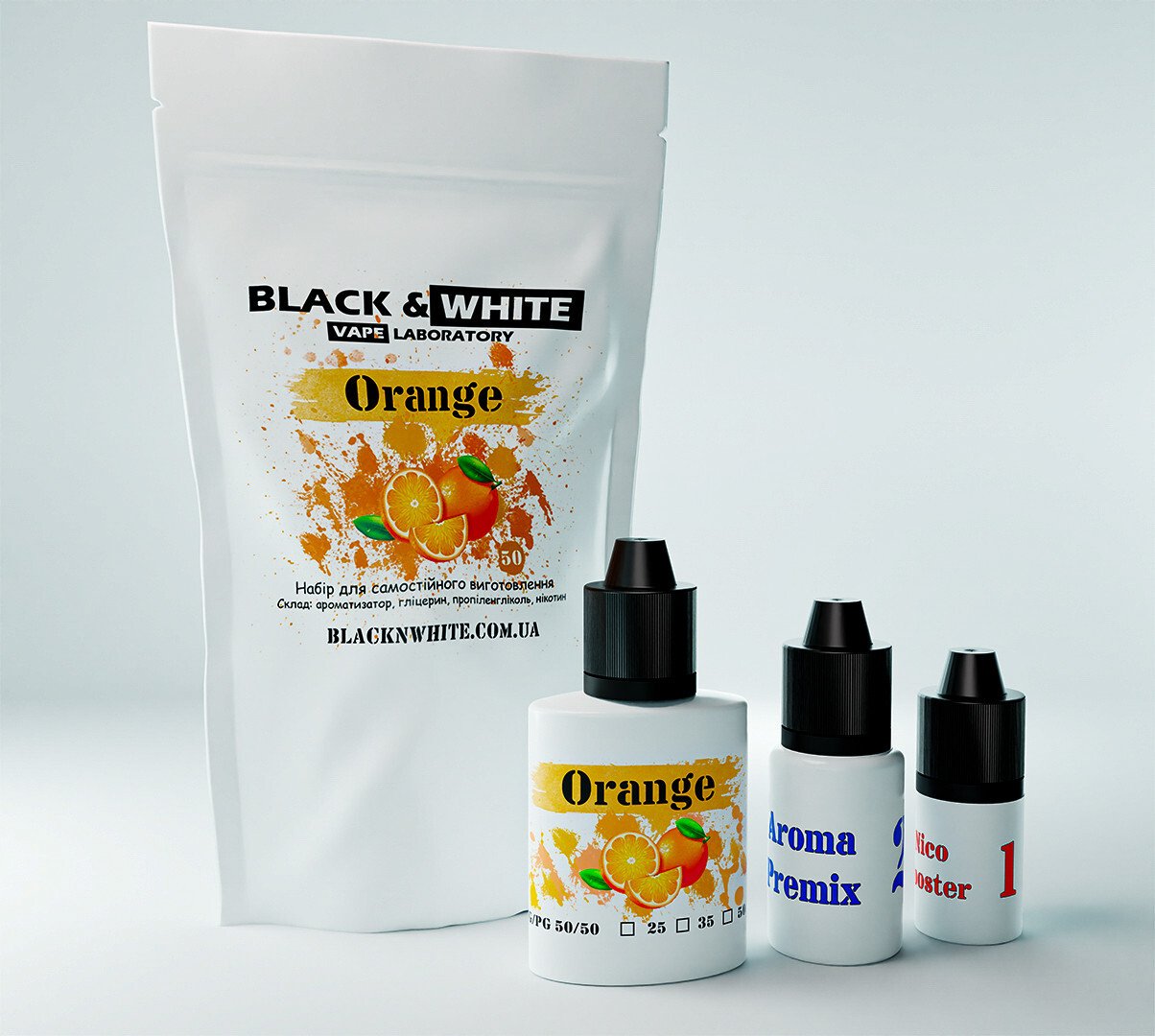 Премикс набор Black&White Orange, 50 мг