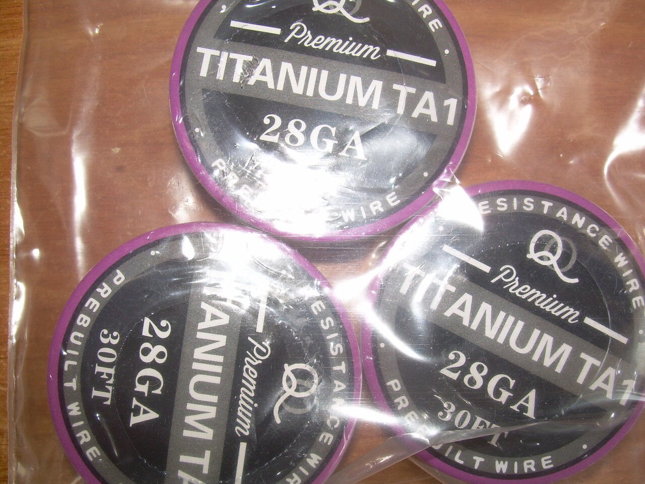 Титан (Titanium) 10m/roll 28GA(0.3mm)