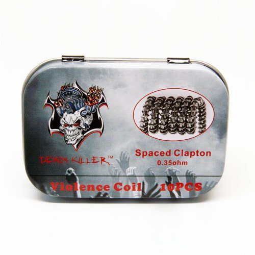 Готовые спирали Demon Killer Spaced Clapton Coil