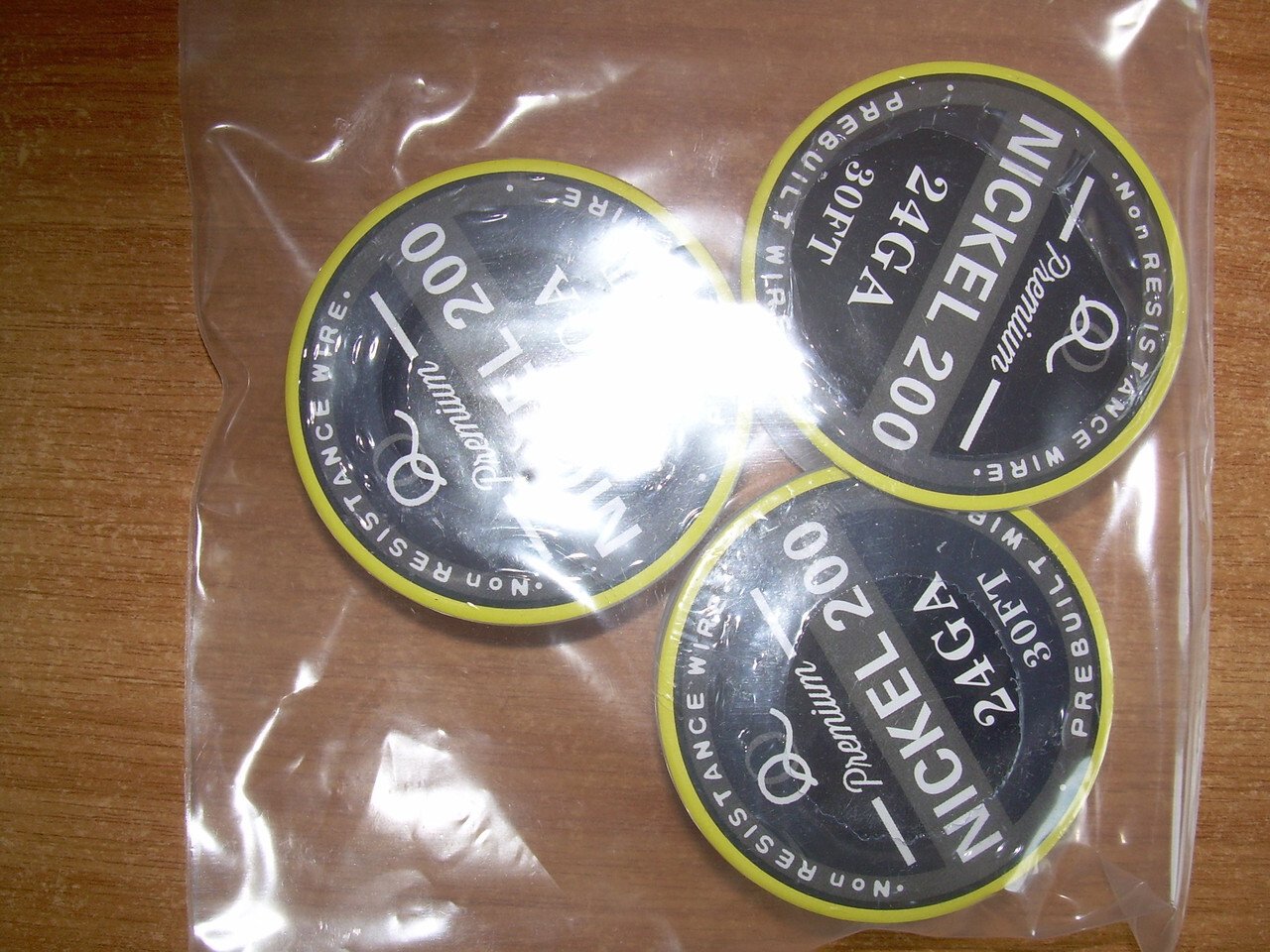 Нікель (Nickel) 10m/roll 24GA(0.511 mm)