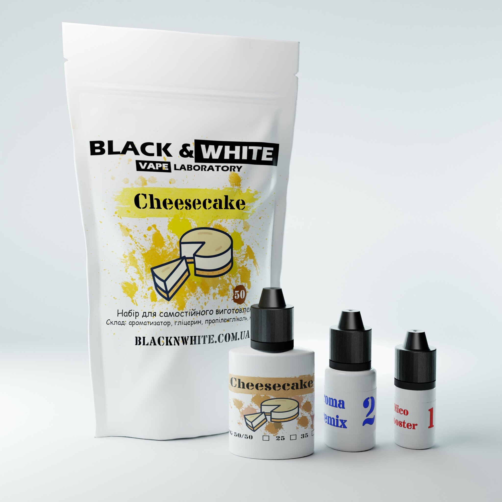 Премикс набор Black&White Cheesecake, 50 мг