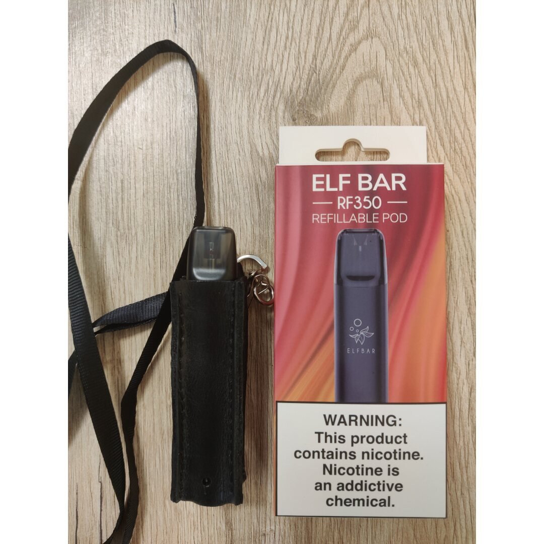 Чехол для pod-системы ELF BAR RF 350 (кожа)