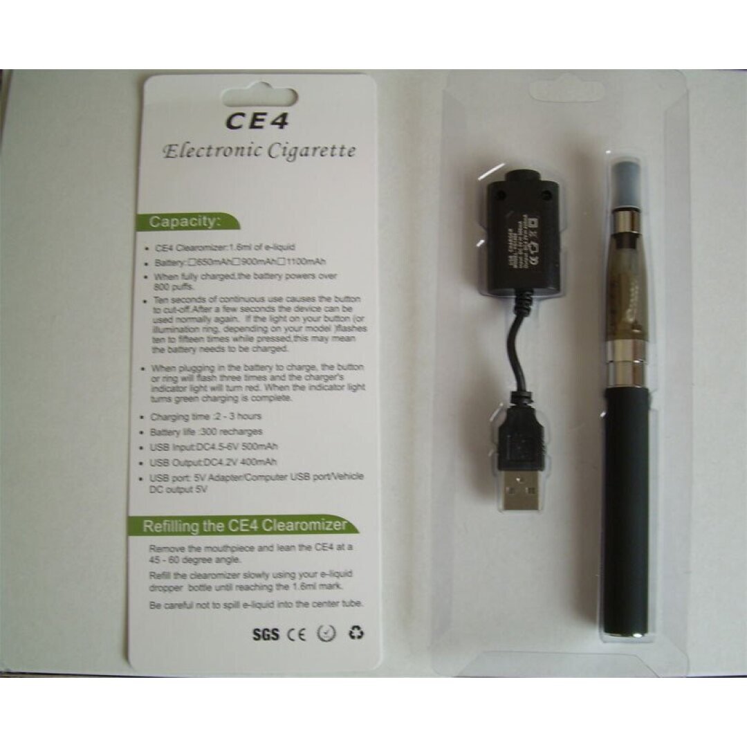 Электронная сигарета EGO CE4 (1100mah) в блистерной упаковке
