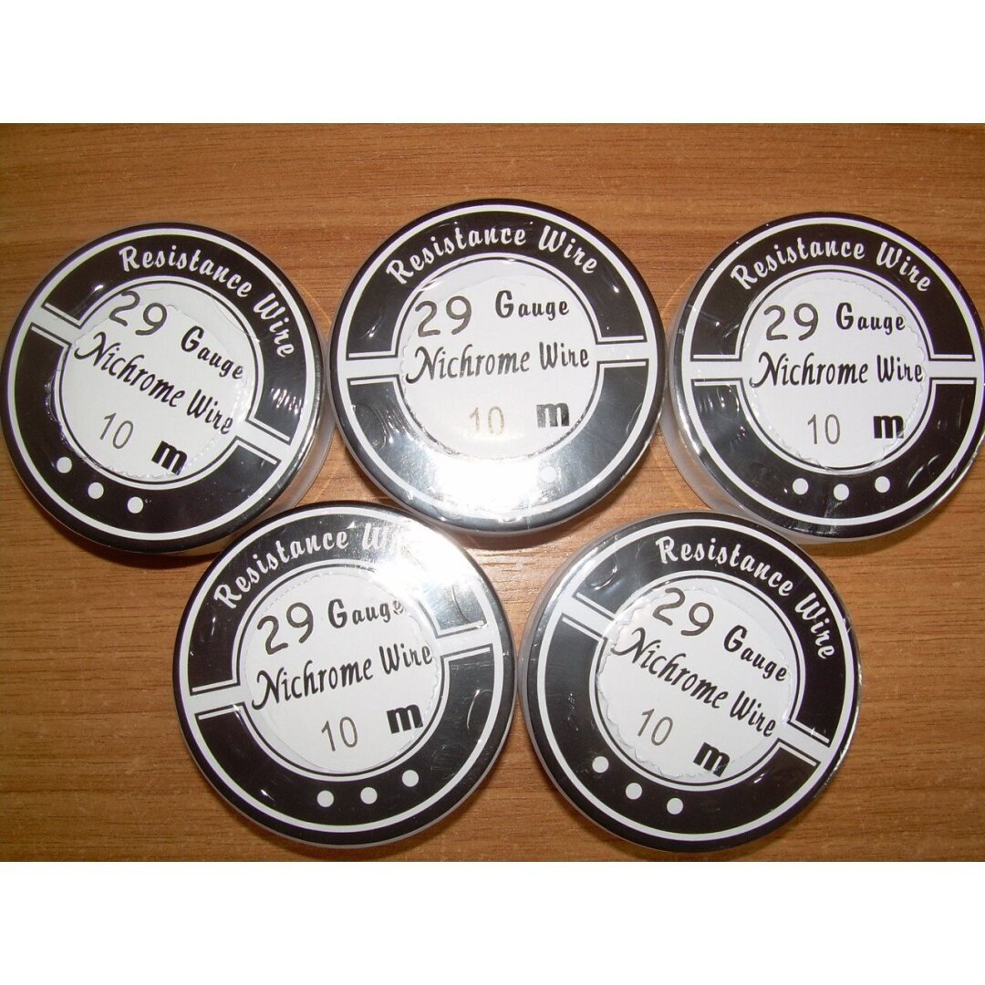 Нихром (Cr20Ni80) погонный метр 29GA(0.287mm)