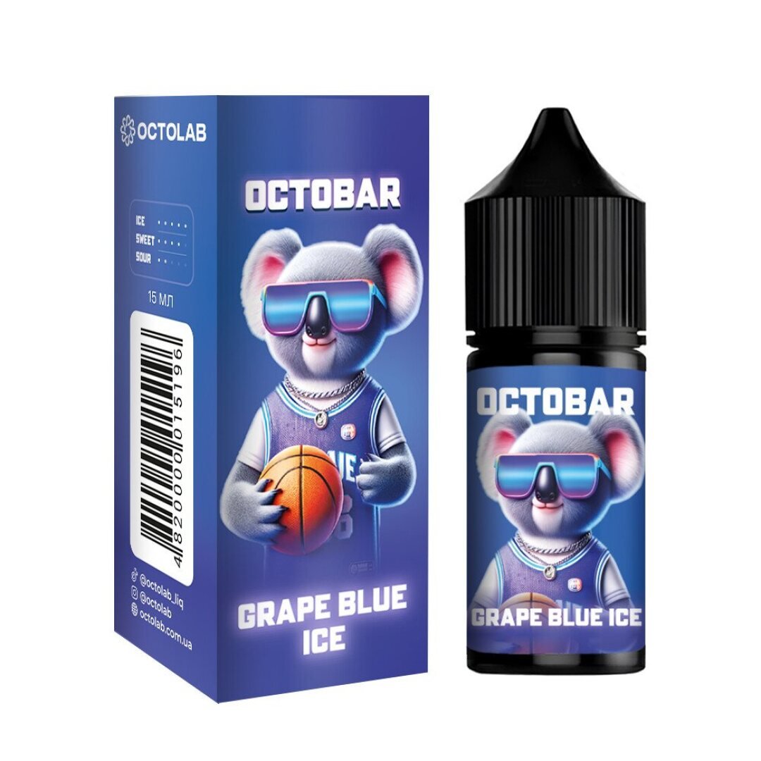 Безникотиновый набор Octobar NFT Grape Blue Ice