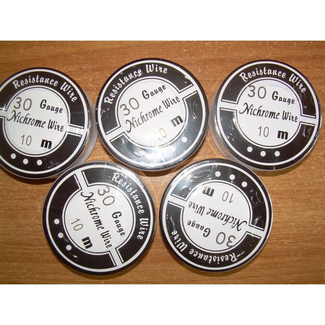 Нихром (Cr20Ni80) погонный метр 30GA(0.254mm)