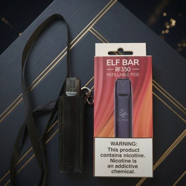 Чехол для pod-системы ELF BAR RF 350 (кожа)