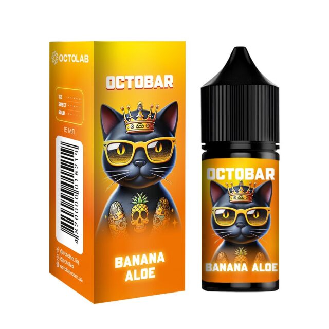Безнікотиновий набір Octobar NFT Banana Aloe