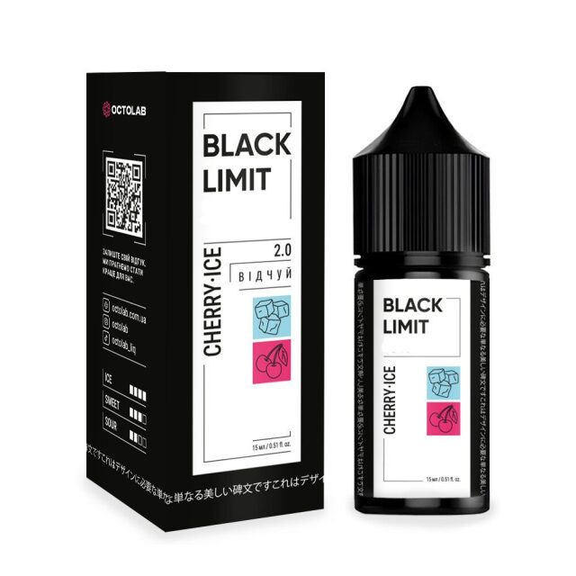 Безникотиновый набор Black Limit (Cherry Ice)