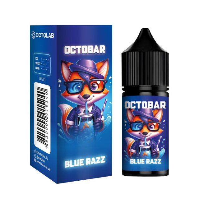 Безникотиновый набор Octobar NFT Blue Raz