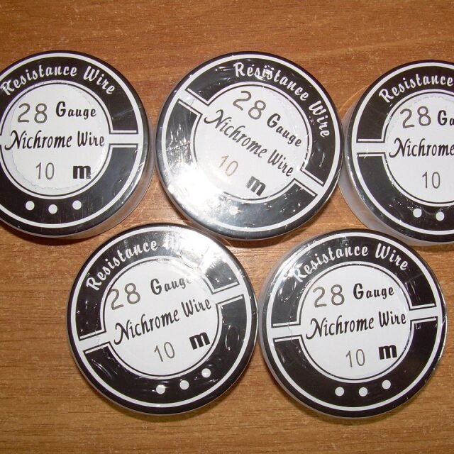 Нихром (Cr20Ni80) погонный метр 28GA(0.32mm)