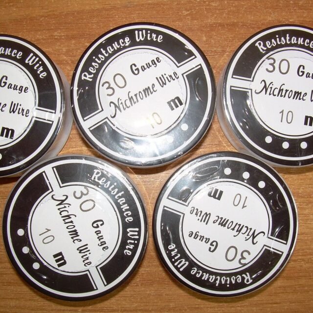 Нихром (Cr20Ni80) погонный метр 30GA(0.254mm)